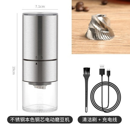Coffee machine, grinder, electric grinder, hand-cranked coffee machine, outdoor manual grinder, cross-border spot