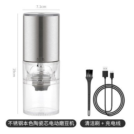 Coffee machine, grinder, electric grinder, hand-cranked coffee machine, outdoor manual grinder, cross-border spot