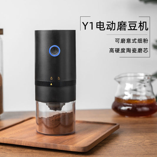 Coffee machine, grinder, electric grinder, hand-cranked coffee machine, outdoor manual grinder, cross-border spot